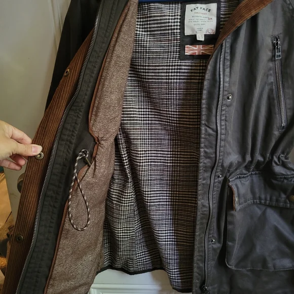 Fat Face Dark Brown Utility Jacket - Picture 7 of 14